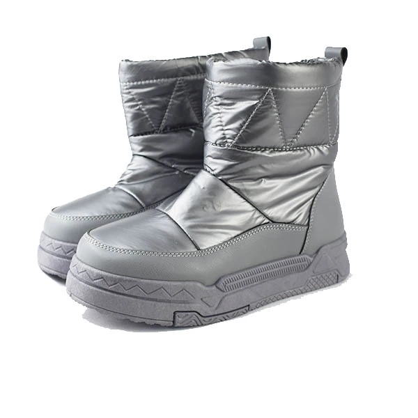 bottine pantoufle pour femme XD02 gris..........   miniature
